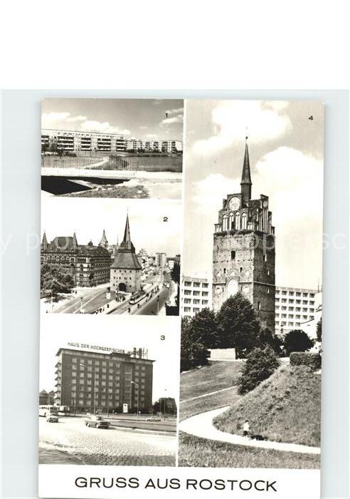 ROSTOCK  CITY Steintor Haus der Hochseefischer