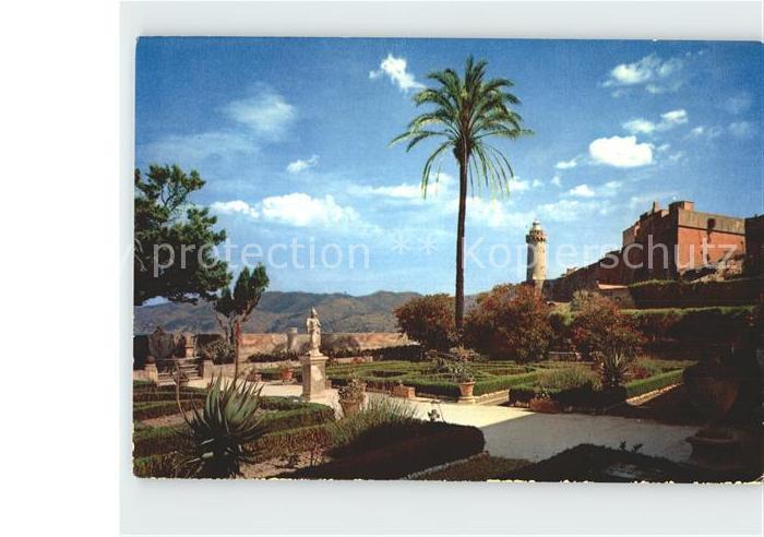 Isola d Elba Portoferraio der Garten vom Winterhaus des Kaisers Napoleon Bonapar