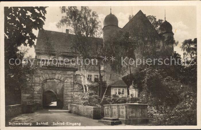 Schwarzburg Thueringer Wald Schloss