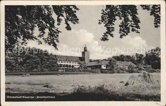 Koserow Ostseebad Usedom Krankenhaus