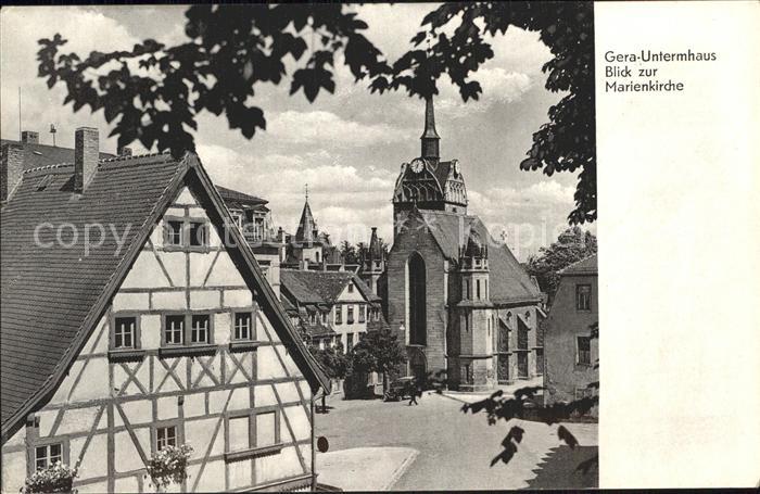 Gera Untermhaus Marienkirche