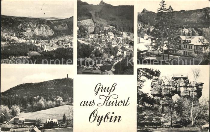 Oybin Sachsen Toepfer Kurhaus Felsentor