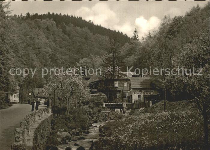 Trusetal Wasserfall Brotterode Gasthaus