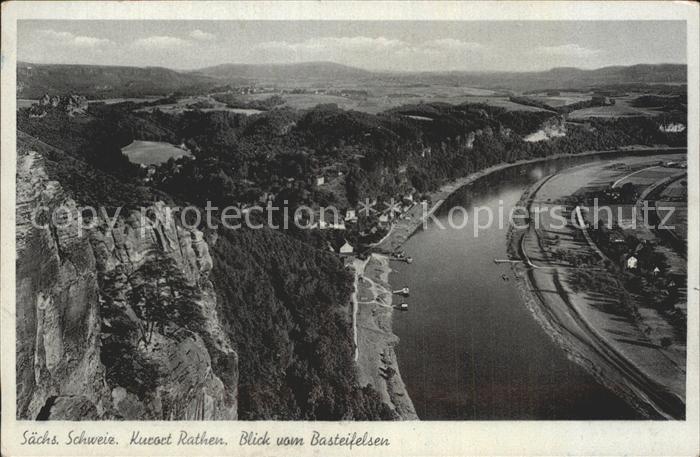 Rathen Saechsische Schweiz Kurort Basteifelsen