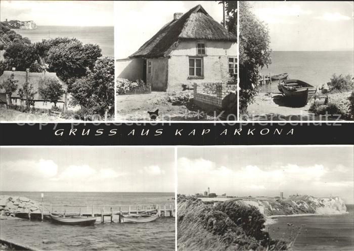 Kap Arkona Ruegen Ostsee Leuchtturm Boote