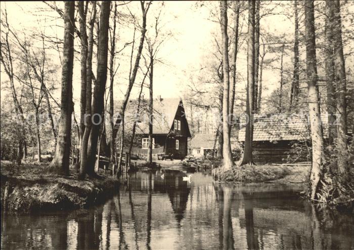 Spreewald Spree Haeuser