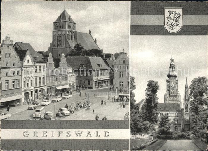 Greifswald Mecklenburg Vorpommern Markt Sankt Nikolaikirche