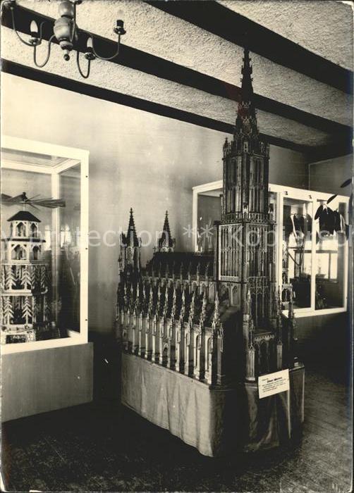 Olbernhau Erzgebirge Ulmer Muenster Laubsaegearbeit