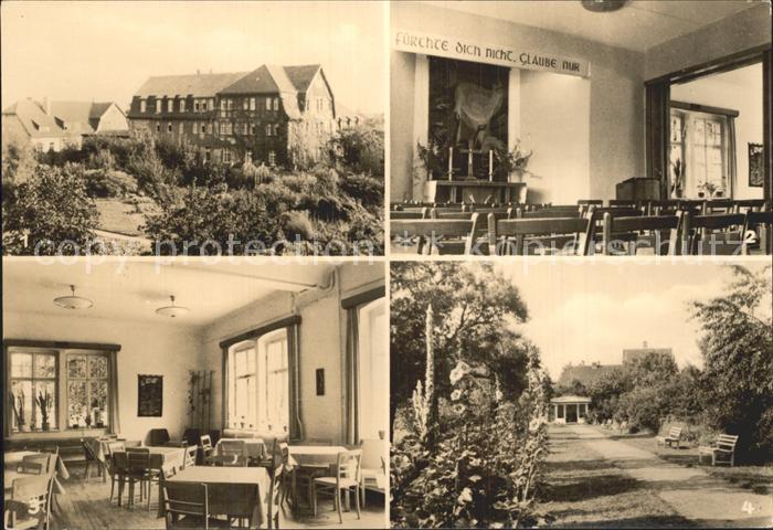 Schoenebeck Salzelmen Julius Schniewind Haus Andachtsraum Loehe Saal Gartenanlag