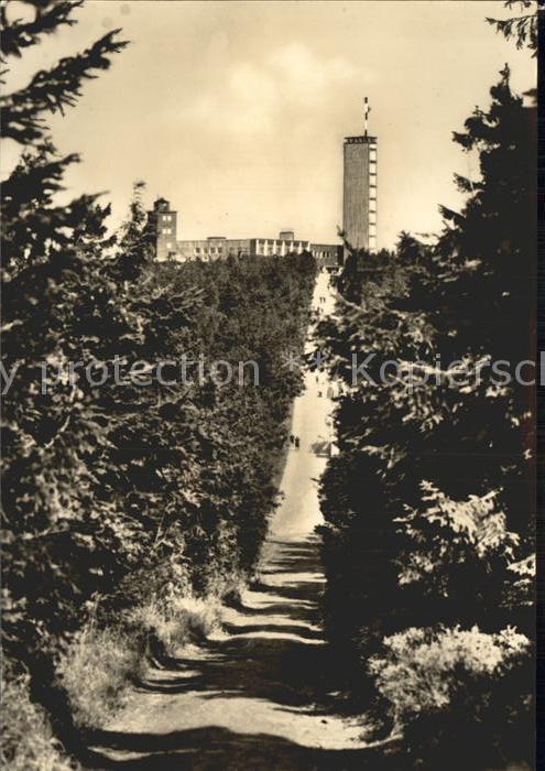 Oberwiesenthal Erzgebirge Fichtelberg