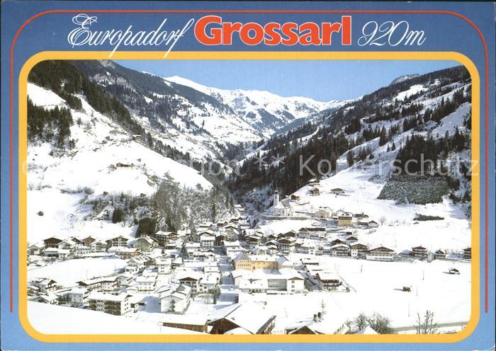 Grossarl Pongau Winter Ortsansicht