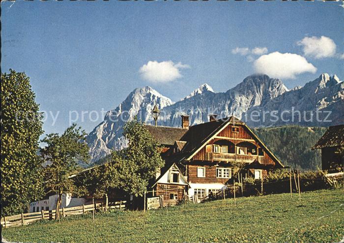 Ramsau Dachstein Steiermark Bergbauernhof Bochler Tritscherhof Torstein Mittersp