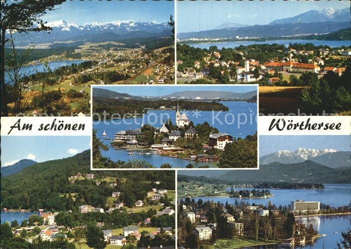 Woerthersee Velden Krumpendorf Reitnitz Maria Woerth Portschach