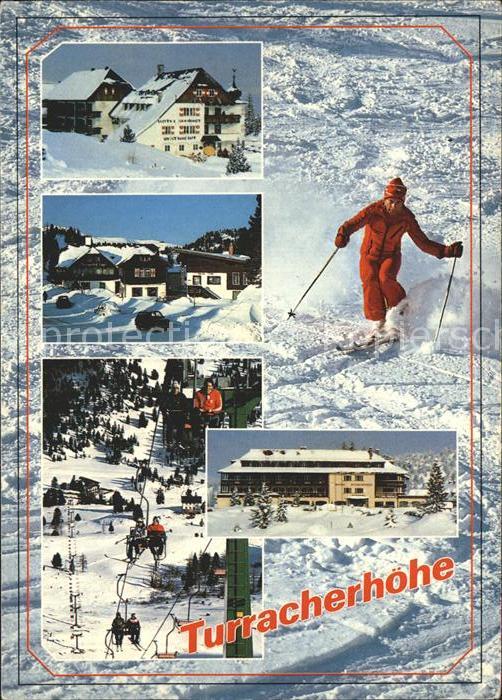 Turracher Hoehe Luftkurort Wintersportplatz Schiliftanlagen Steiermark Kaernten