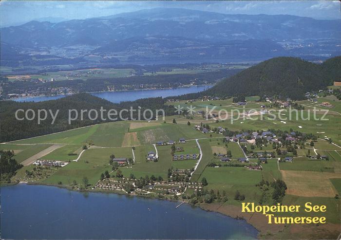 Turnersee Klopeiner See Luftaufnahme
