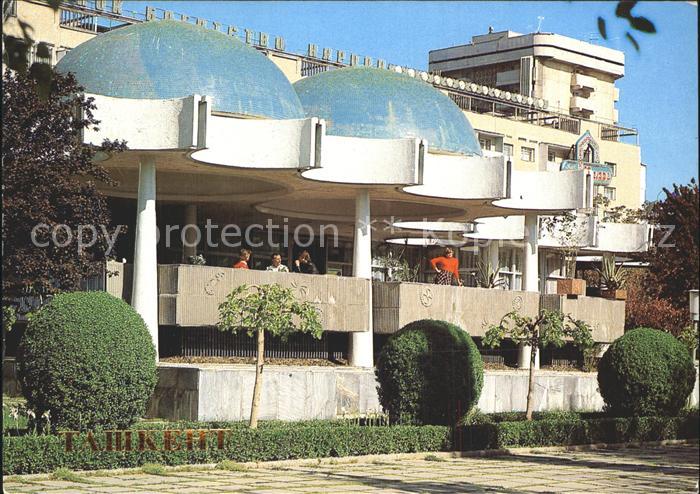 Taschkent Usbekistan Cafe Blue Cupolas