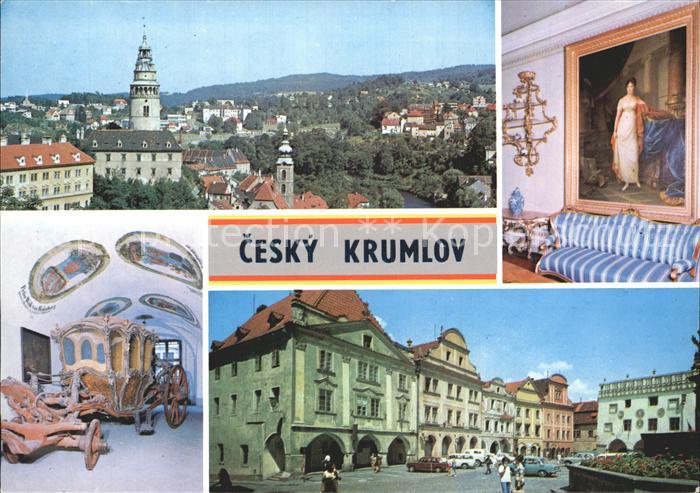 Krumlov Schloss Ansichten