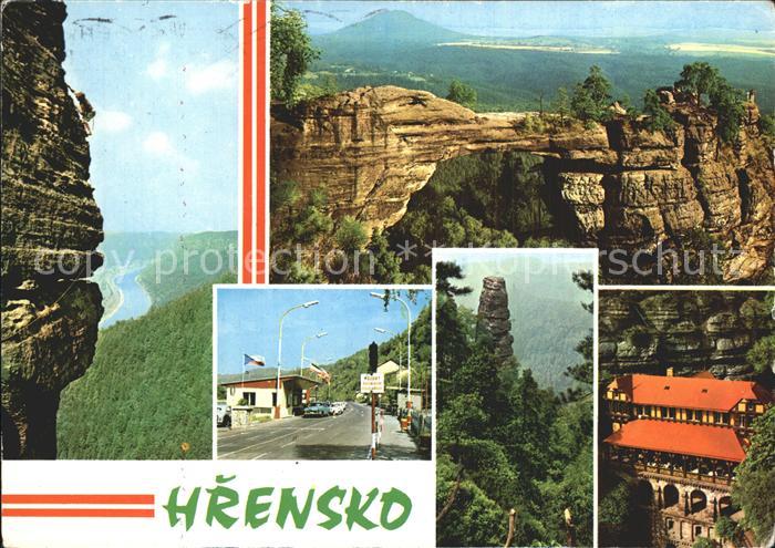 Hrensko Ortsansichten