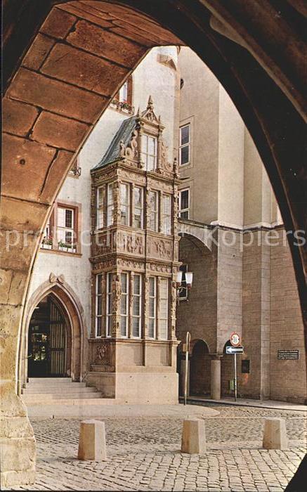 HILDESHEIM  CITY Renaissanceerker Tempelhaus