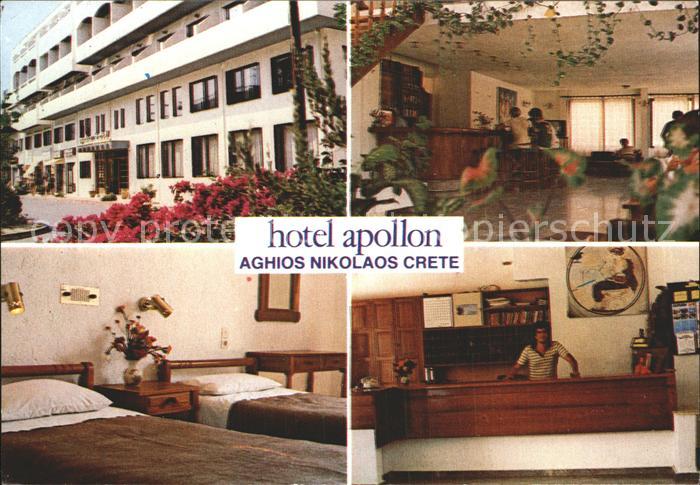 Nikolaos Agios Hotel Apollon Kreta