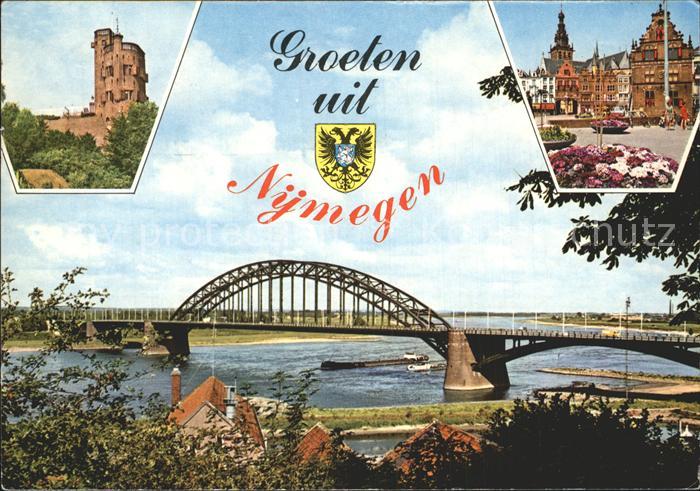 Nijmegen Marktplatz Bruecke Schloss