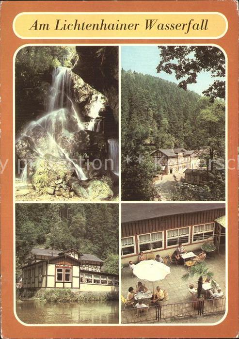 Lichtenhain Sebnitz Wasserfall