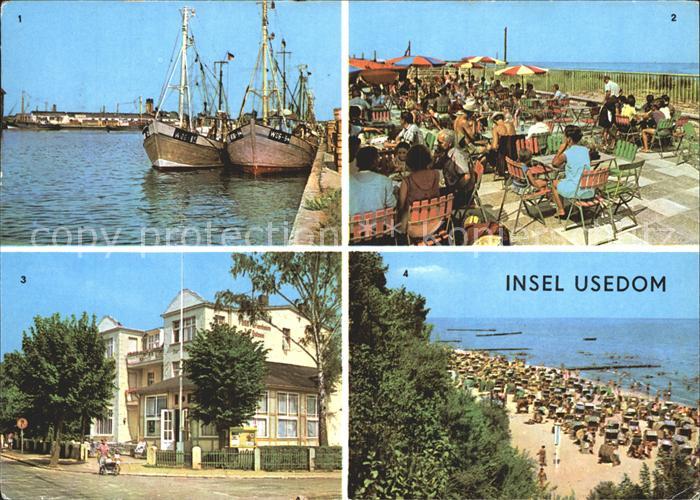 Usedom Mecklenburg-Vorpommern Karlshagen Fischerhafen Trassenheide Kolpinsee