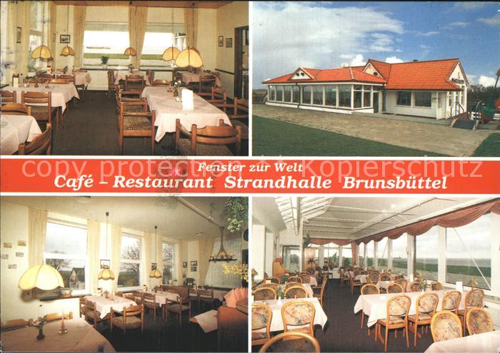 Brunsbuettel Cafe Restaurant Strandhalle
