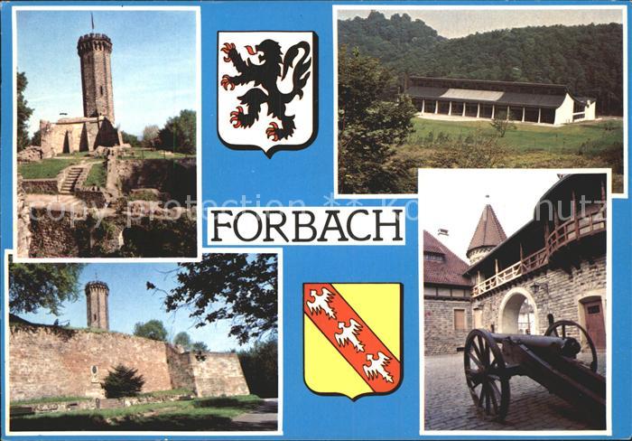 Forbach Lothringen Burg Kanonenkarren