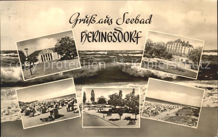 Heringsdorf Ostseebad Usedom Strand Kulturhaus