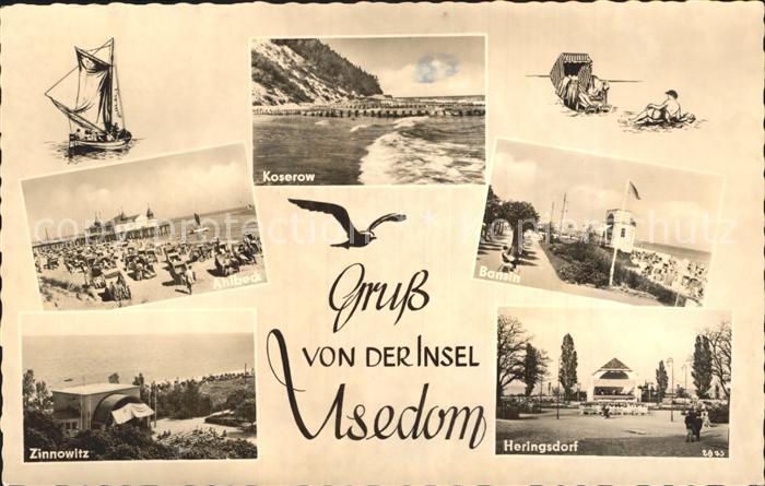 Bansin Ostseebad Heringsdorf Koserow Zinnowitz