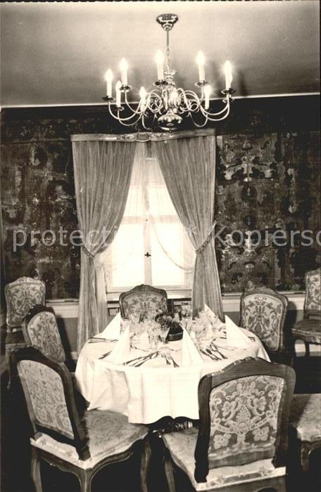 Moritzburg Sachsen Gaststaette Waldschaenke Prinzenzimmer