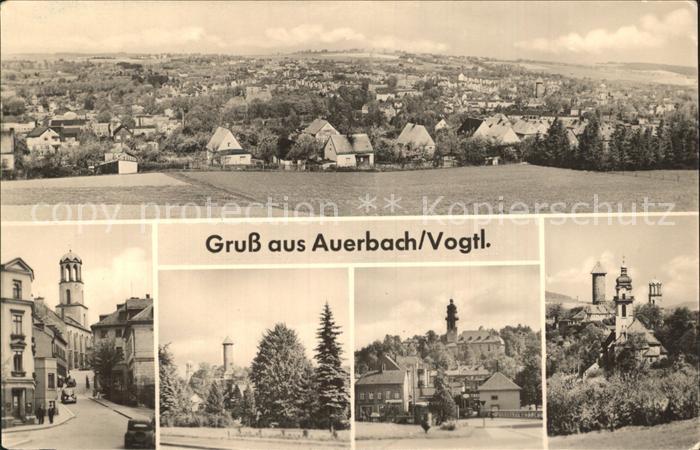 Auerbach Vogtland Teilansichten