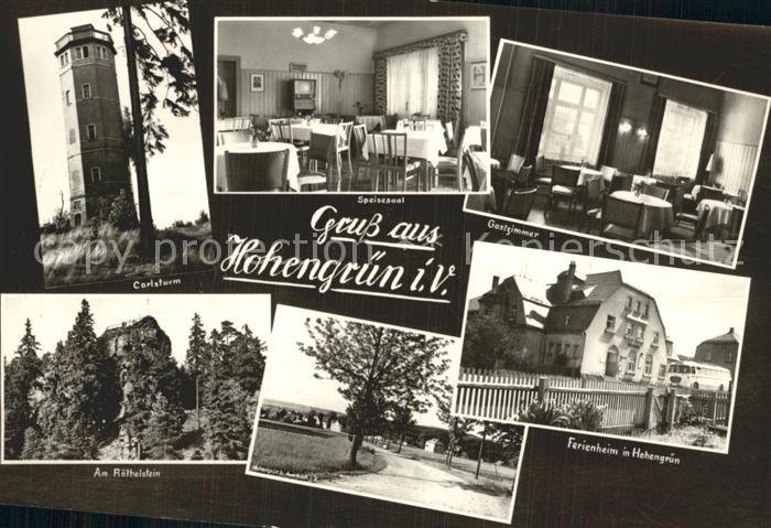 Auerbach Vogtland Ferienheim Hohengruen Carlsturm Roethelstein