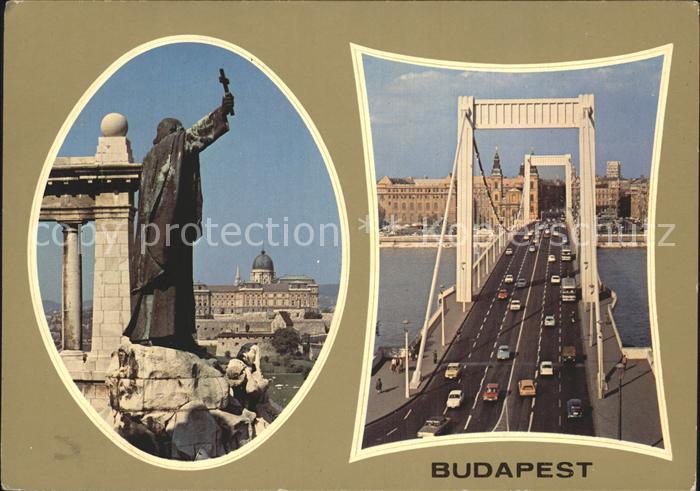 Budapest St. Gellert Denkmal Elisabethbruecke