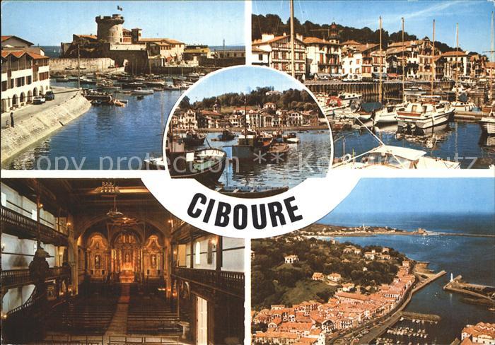 Saint-Jean-de-Luz Ciboure Fort Socoa port Eglise