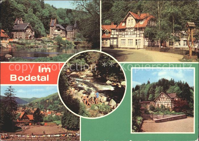 Bodetal Harz Treseburg Erholungsheim Luppbode Waldbuehne Altenbrack