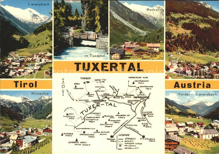 Tuxertal Lanersbach Madselt Finkenberg Hintertux