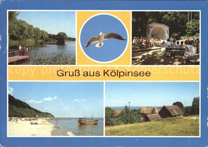 Koelpinsee Loddin Konzertplatz Strand Streckelberg Achterwasser