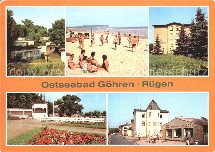 Goehren Ruegen Erholungsheim Friedrich Engels Konzertgarten Wilhelm-Pieck-Strass