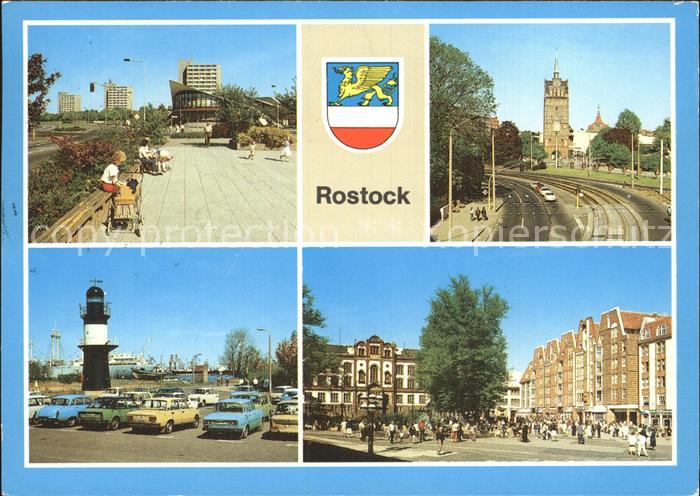 ROSTOCK  CITY Restaurant Kosmos Kroepeliner Tor Universitaetsplatz