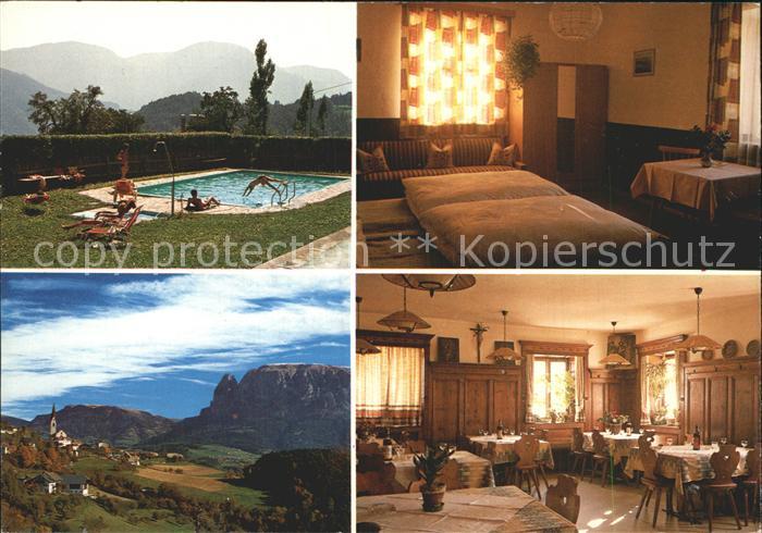 Ritten Renon Pension Schwimmbad Speiseraum