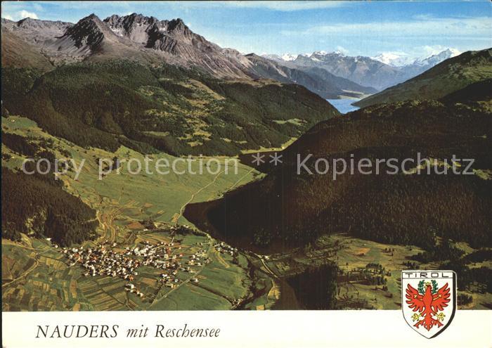 Nauders Tirol Reschensee Grosse Schafkopf Ortler