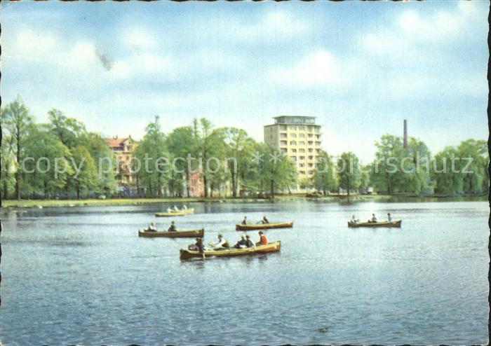 Karl-Marx-Stadt Schlossteich Hochhaus