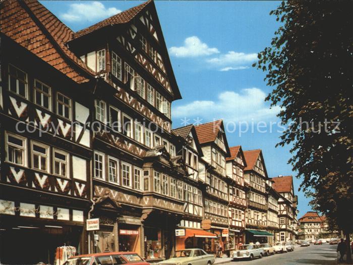 Bad Sooden-Allendorf Fachwerkhaeuser Kirchstrasse