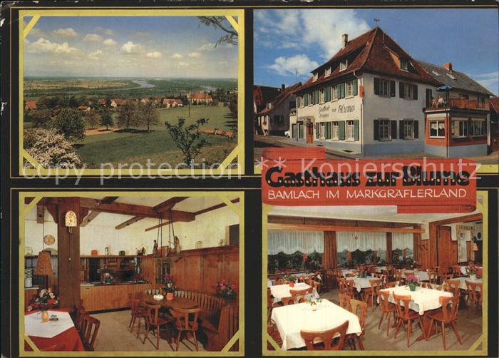 Bamlach Gasthaus zur Blume