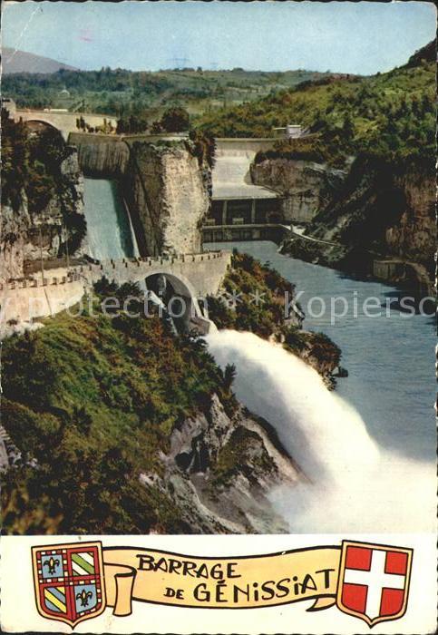 Genissiat l Ain Barrage Saul du Ski