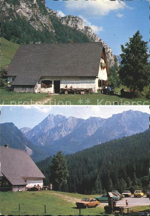 Rosenau Hengstpass Jausenstation Pugl-Alm