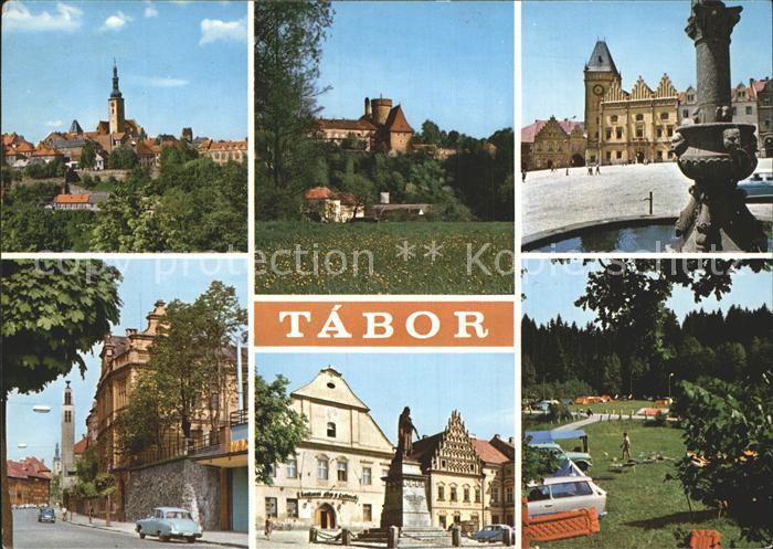 Tabor Czechia Denkmal Brunnen Schloss