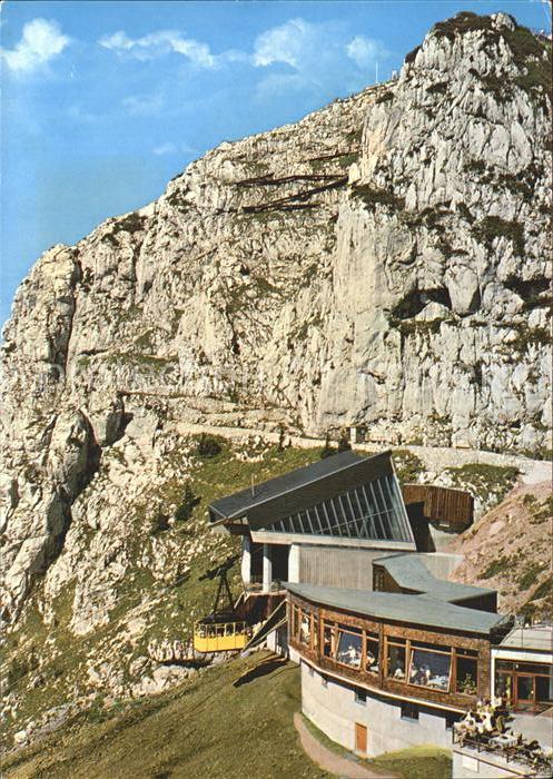 Wendelstein Berg Bergstation Seilbahn Gipfelweg